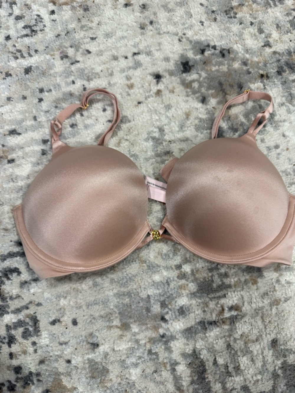 ⚠️ FINAL CALLCloset Clean Out Victoria's Secret Satin-Look Padded Bra in Blush